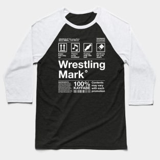 Wrestling Mark Manual! Baseball T-Shirt